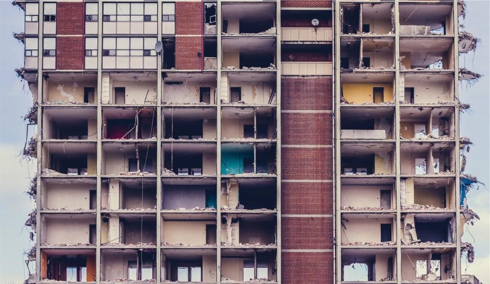 Illustrative photograph of building Demolition